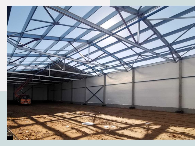 Строительство сенохранилищ в Нижневартовске