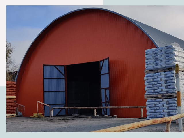 Полукруглые ангары по цене от 622 руб. в Нижневартовск