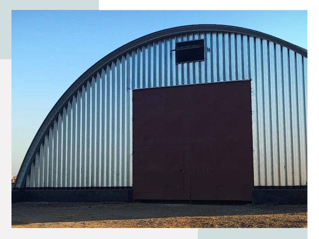 Бескаркасные ангары в Нижневартовске