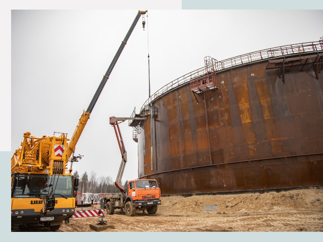 Монтаж резервуаров в Нижневартовске от 622 руб. за м³