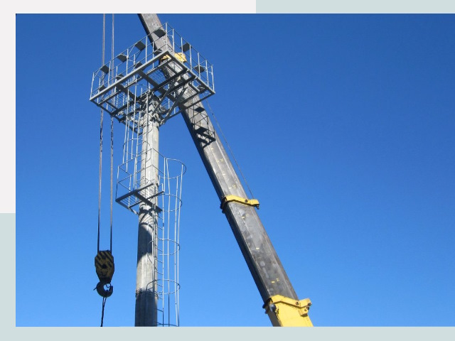 Монтаж осветительных мачт в Нижневартовск от 622 руб.