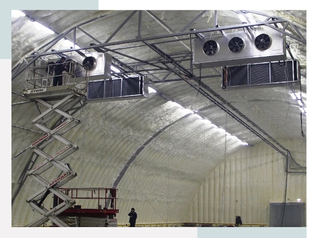 Оснащение ангаров в Нижневартовске